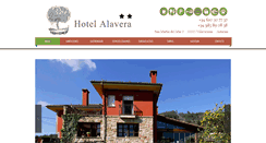 Desktop Screenshot of hotelalavera.com